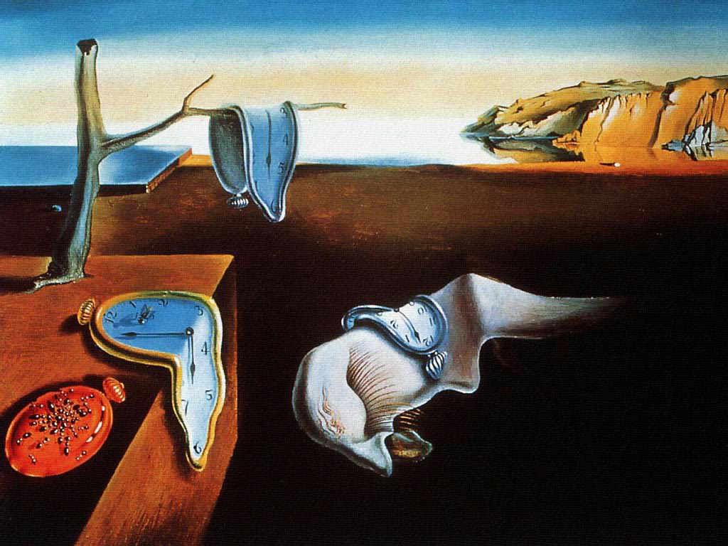 Dit is het kunstwerk van Salvador Dali.